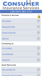 Mobile Screenshot of consumerinsuranceor.com